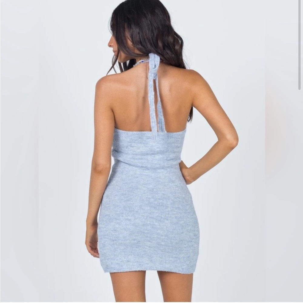 Princess Polly Blair Mini Dress Baby Blue